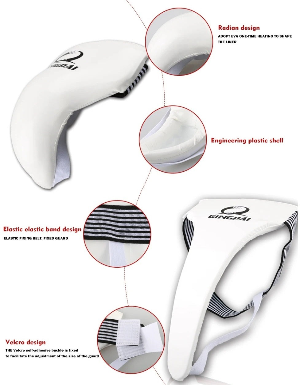 GINGPAI Elite Groin Protector